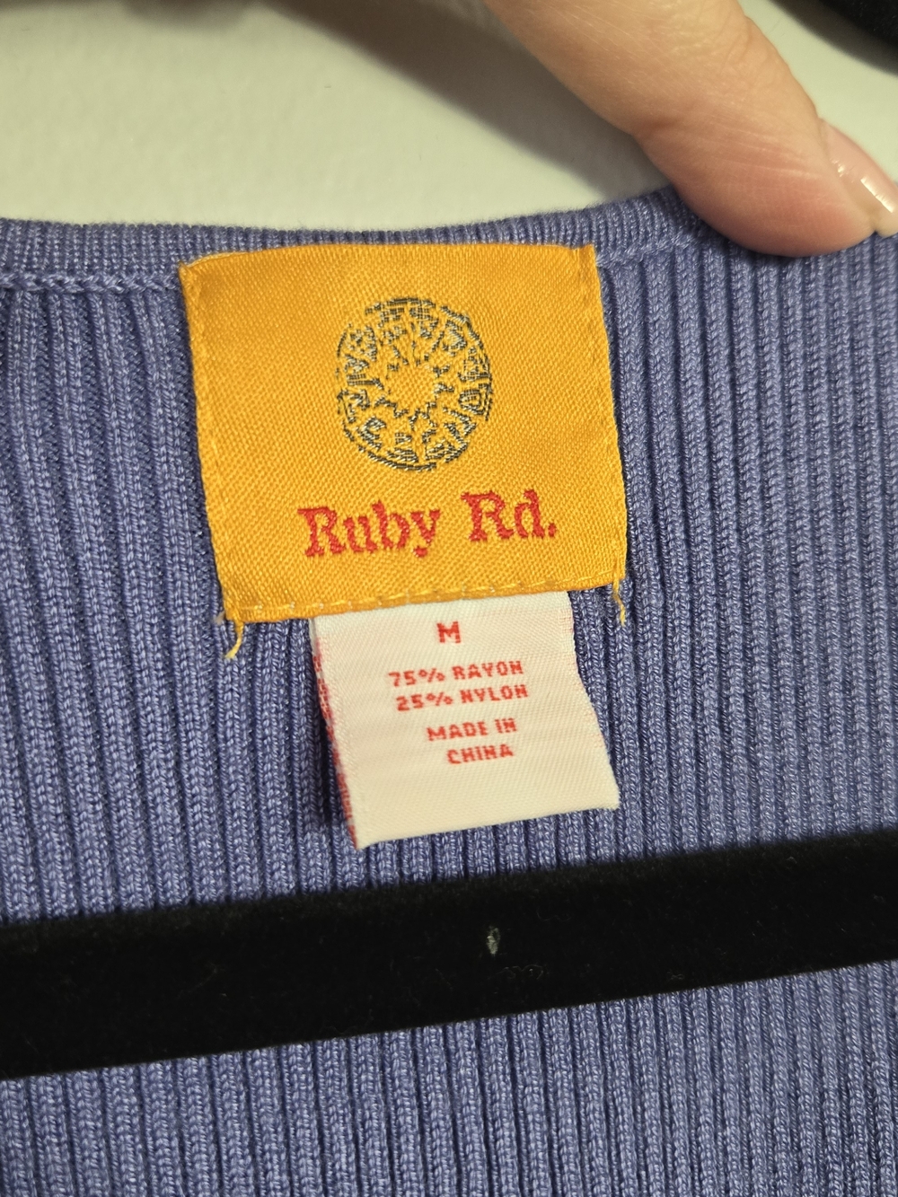 Ruby Rd Lot 3 Beaded Neckline Ribbed Knit Tank Tops Bundle Blue Yellow Pink - Picture 10 of 14